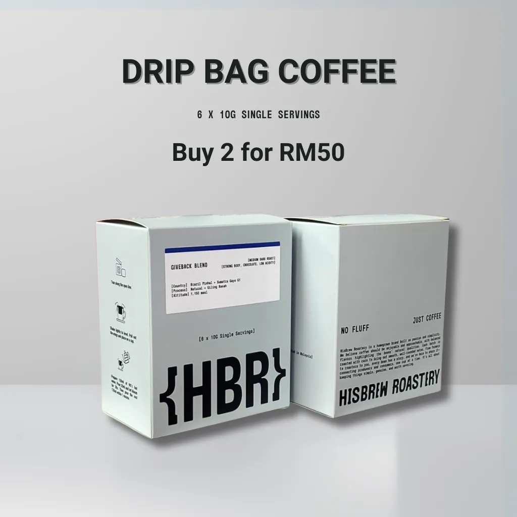 Premium Drip Coffee Filter Bag Midnight Shadow